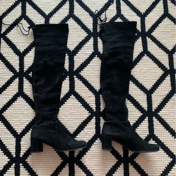 STUART WEITZMAN TIELAND OVER THE KNEE BOOTS - Picture 10 of 14